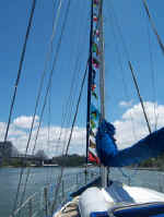 up to the Story bridge.jpg (79005 bytes)